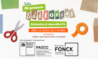 Taller “Mi primera editorial: Animales al descubierto” en el Museo Fonck