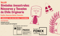 Taller del Museo Fonck “Símbolos Ancestrales: Máscaras y Tocados de Chile Originario”