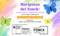 Anímate a participar del taller “Mariposas del Fonck”