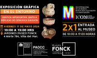 Exposición gráfica en el entorno de Museo Fonck en el “Día Internacional de los Museos”