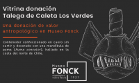Una donación de valor antropológico en Museo Fonck