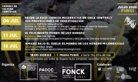 Viernes de Cultura Científica de Museo Fonck en julio 2025 Viernes de Cultura Científica de Museo Fonck en julio 2025