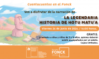 Biblioteca del Museo Fonck invita a un cuentacuentos sobre la leyenda de Hotu Matu'a