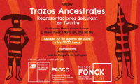 Museo Fonck invita a participar en taller familiar inspirado en representaciones Selk'nam